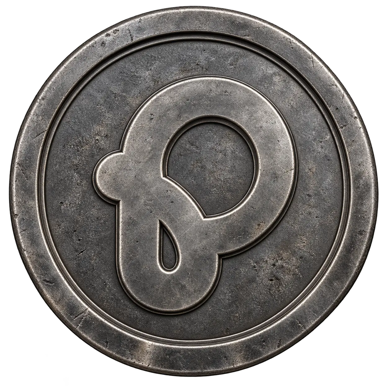 Steel Pinched Coin