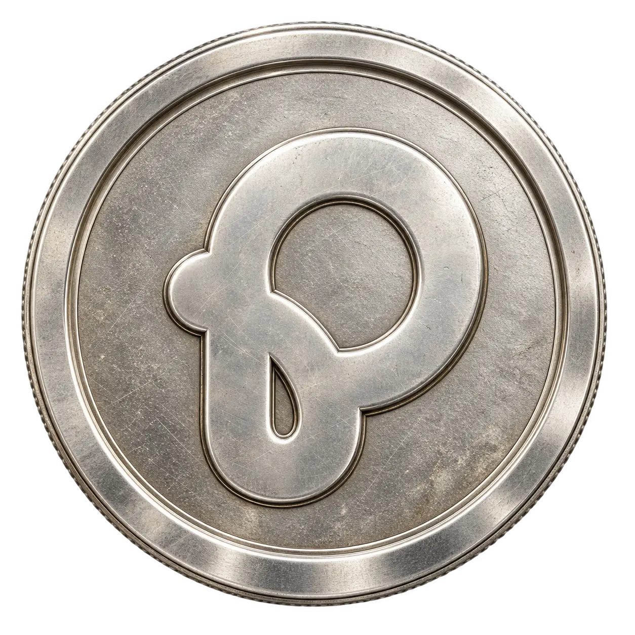 Silver Pinched Coin