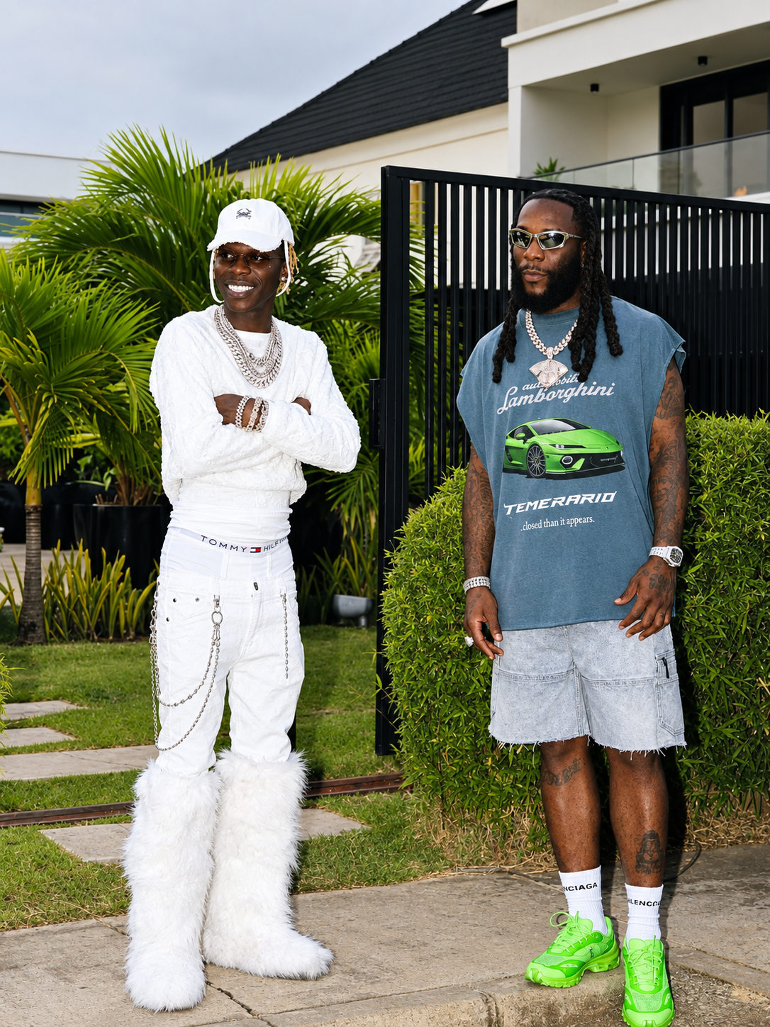 Seyi Vibez and Burna Boy