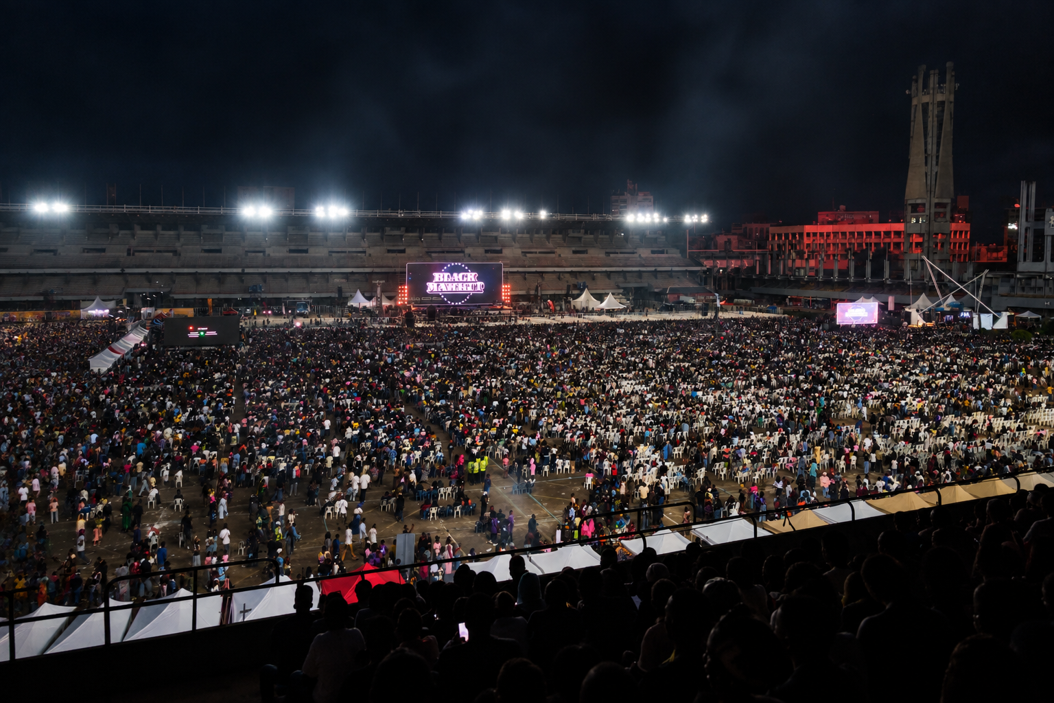 Black Market Just Broke the Guinness World Record, With Over 51,000 People at Tafawa Balewa Square