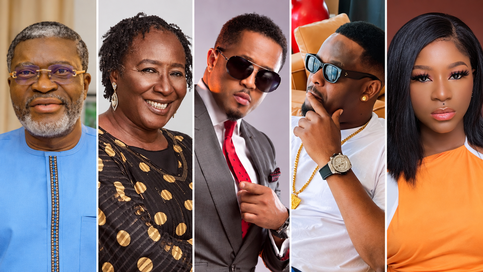 Nollywood Stars Land in Accra to Shoot Lil Win's A Journey to Africa