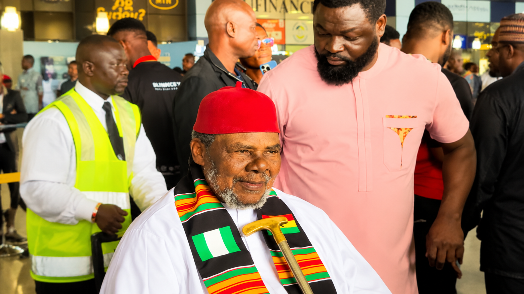 Pete Edochie Appeals to President Mahama on a Visit to Accra: "Don't Let Our Industry Die in Ghana"