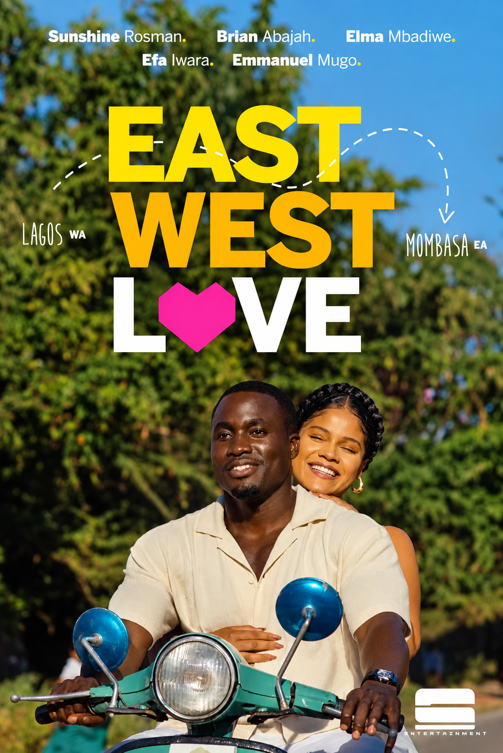 East West Love Poster