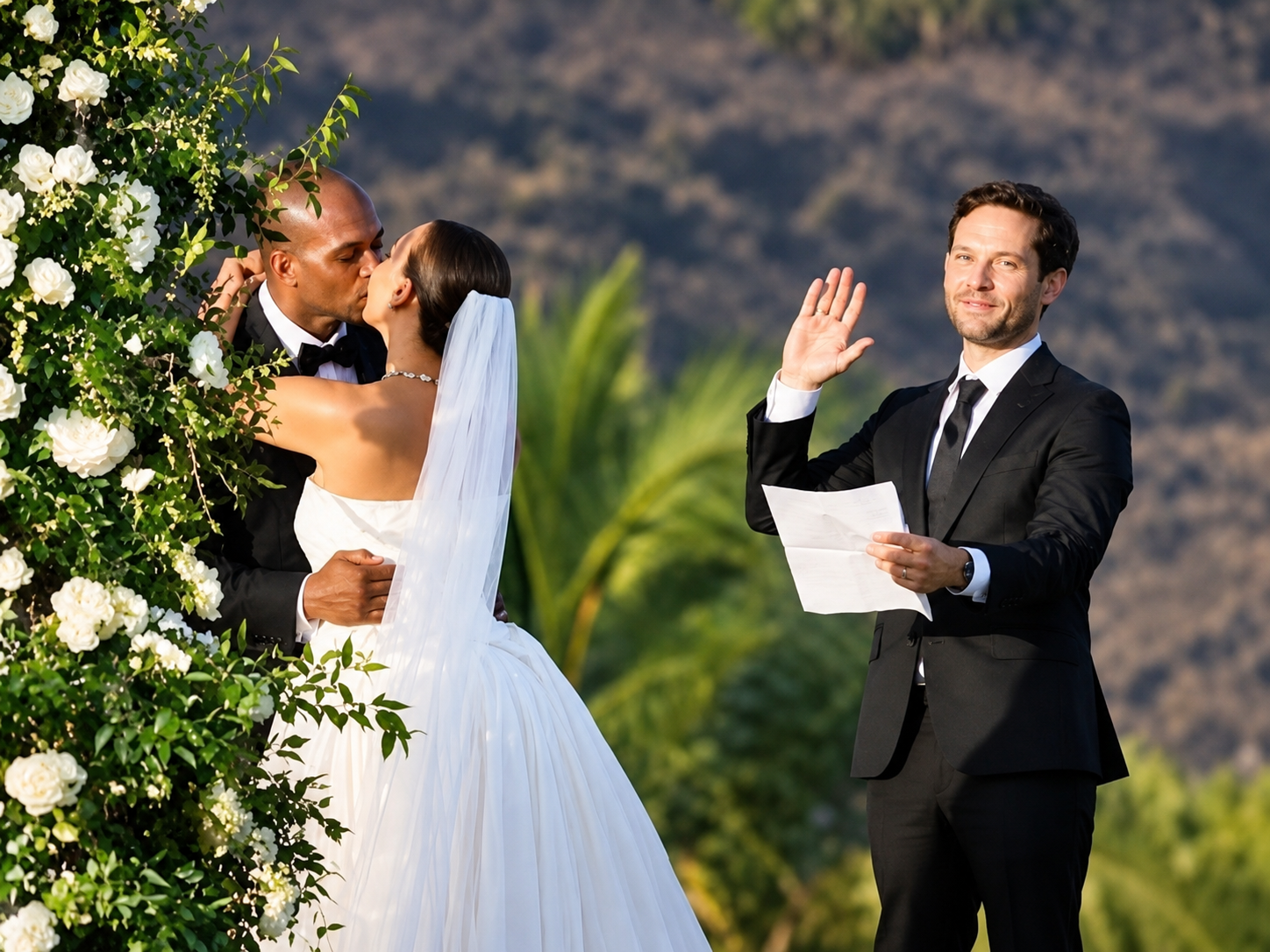 Spider-Man Star ‘Tobey Maguire’ Officiated his Ex-Wife who said “I Do” to a Nigerian Billionaire’s Son