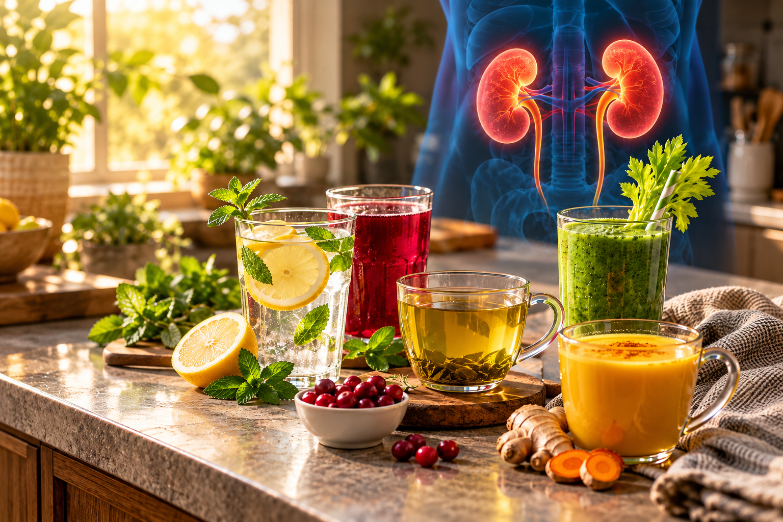 5 Morning Drinks for Your Kidneys: What the Evidence Says, and Why a Kidney “Cleanse” Is a Myth