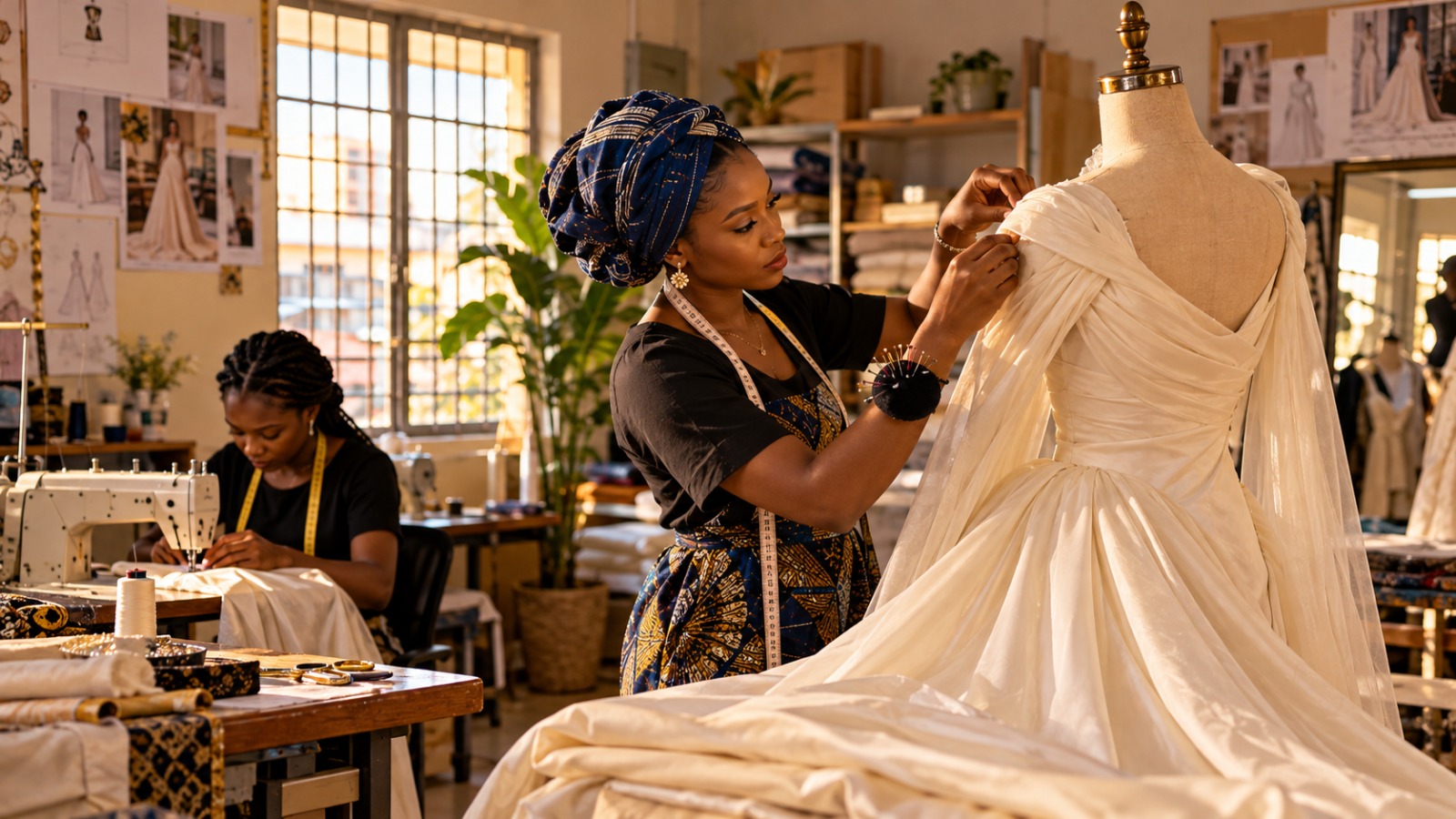 I Left Banking to Sew Gowns, and My First Bride Cried for the Wrong Reason